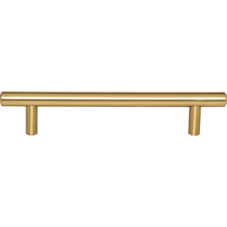Elements 176SBZ: 128 mm cc Naples Round Bar Cabinet Pull - Satin Bronze
