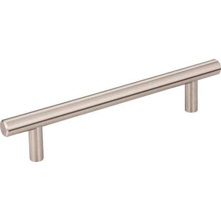 Elements 176SN: 128 mm cc Naples Round Bar Cabinet Pull - Satin Nickel
