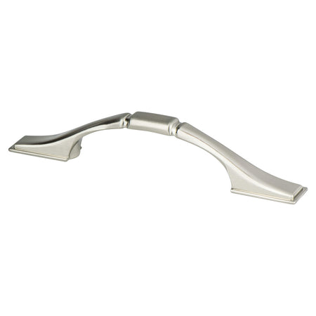 Berenson 1786-1BPN: 3" cc Traditional Advantage One Square Cabinet Pull - Brushed Nickel