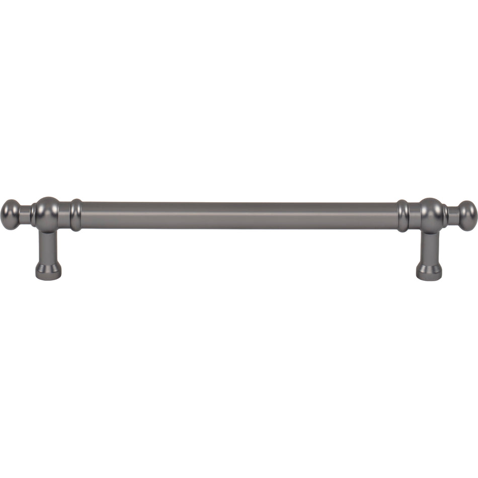 Top Knobs TK3303AG: 6-5/16" cc Wetherby Cabinet Pull - Ash Gray