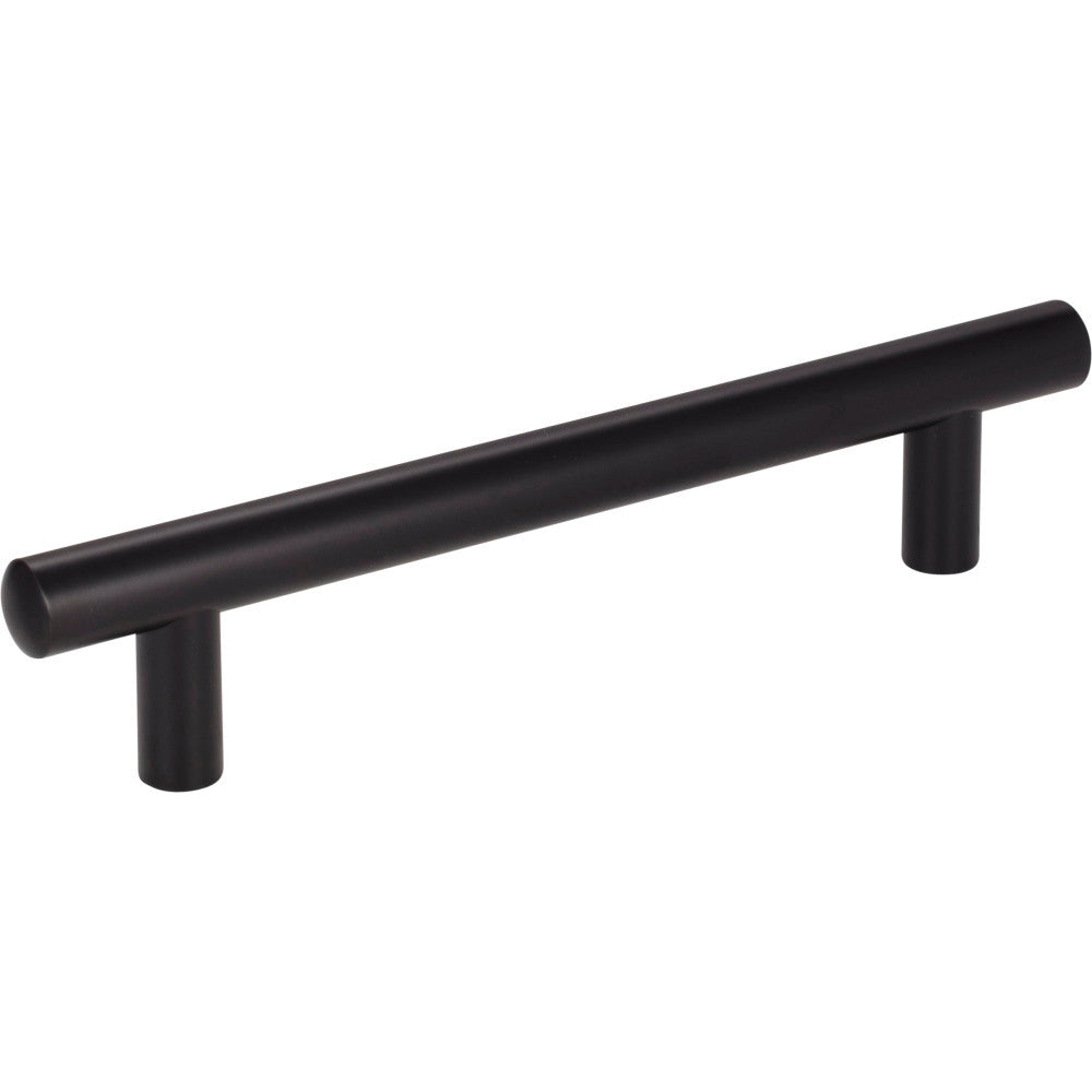Jeffrey Alexander 178MB: 128mm cc Key West Round Bar Cabinet Pull - Matte Black