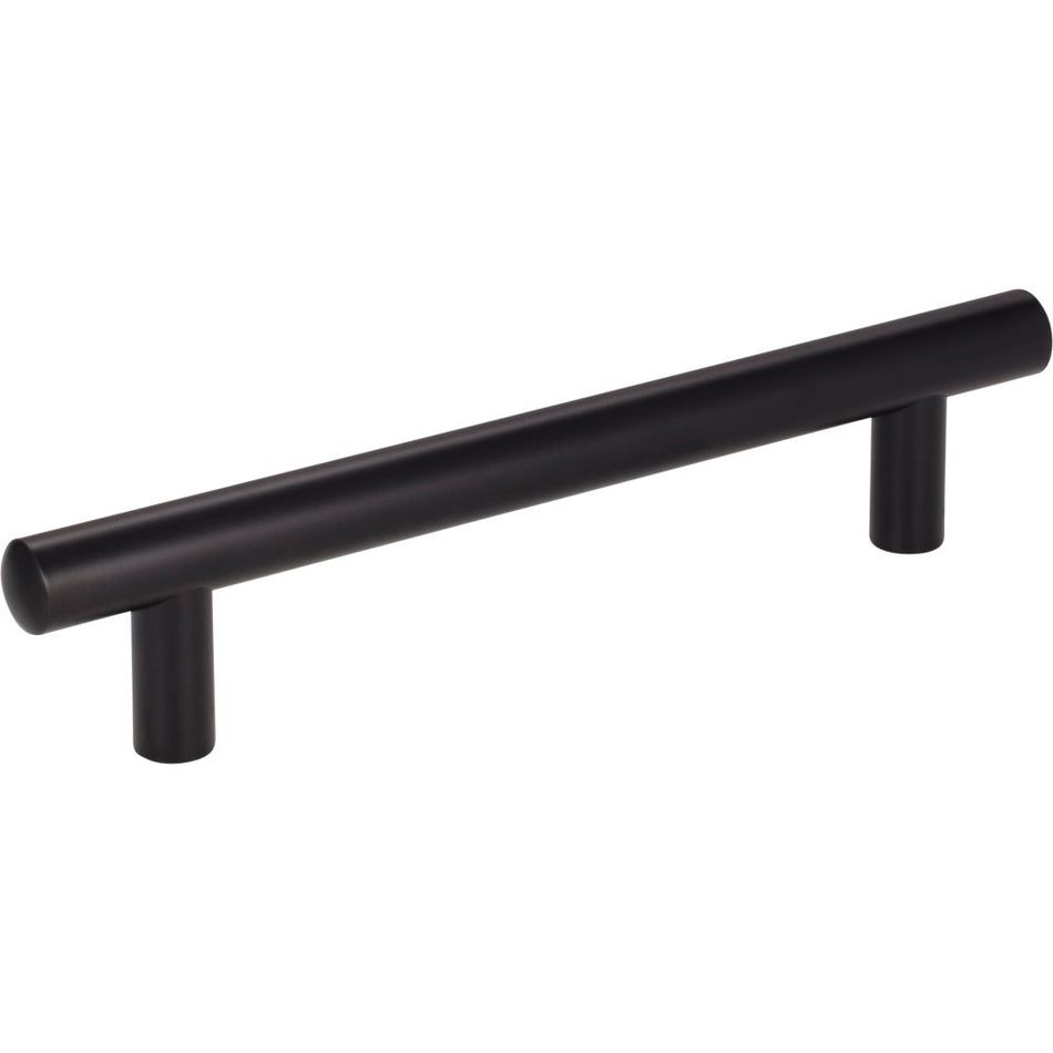 Jeffrey Alexander 178MB: 128mm cc Key West Round Bar Cabinet Pull - Matte Black