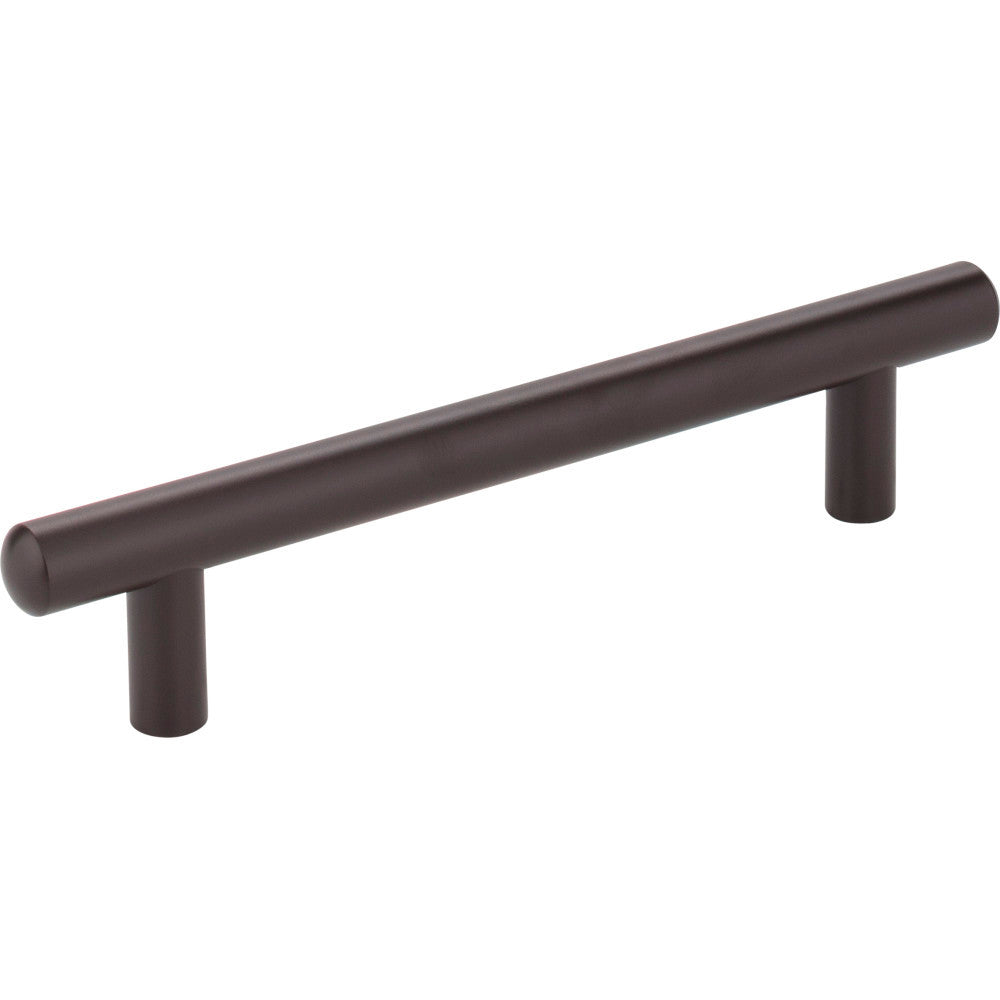 Jeffrey Alexander 178ORB: 128mm cc Key Largo Round Bar Cabinet Pull - Dark Bronze