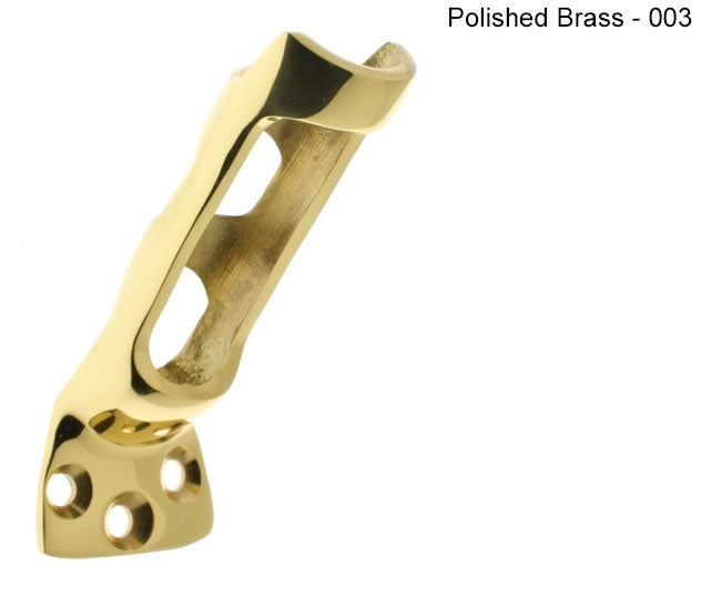 IDH Brass 18050-004: 4-3/4" Sturdy Flag Pole Holder - Satin Brass