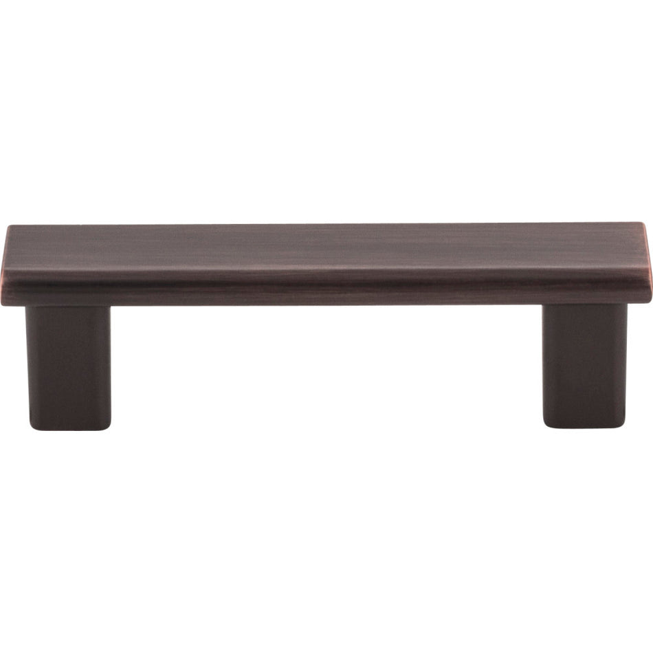 Elements 183-3DBAC: 3" cc Park Flat bar Cabinet Pull - Brushed Oil Rubbed Bronze