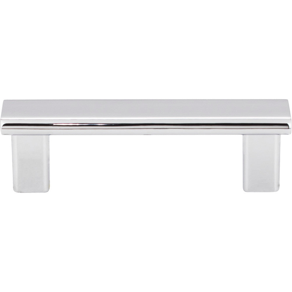 Elements 183-3PC: 3" cc Park Flat bar Cabinet Pull - Polished Chrome