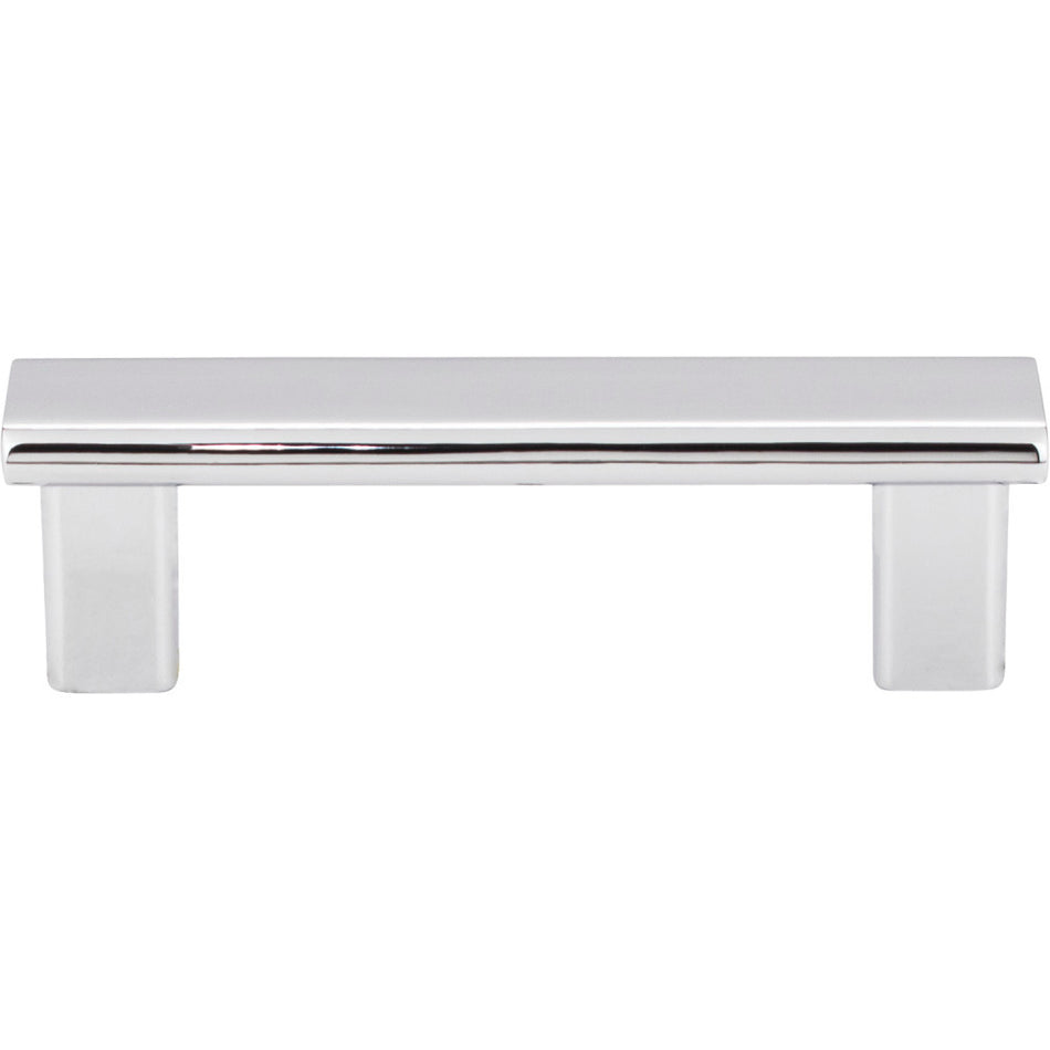 Elements 183-3PC: 3" cc Park Flat bar Cabinet Pull - Polished Chrome