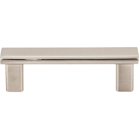 Elements 183-3SN: 3" cc Park Flat bar Cabinet Pull - Satin Nickel