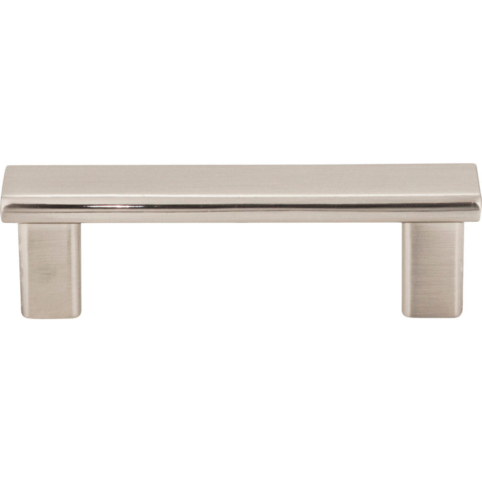 Elements 183-3SN: 3" cc Park Flat bar Cabinet Pull - Satin Nickel