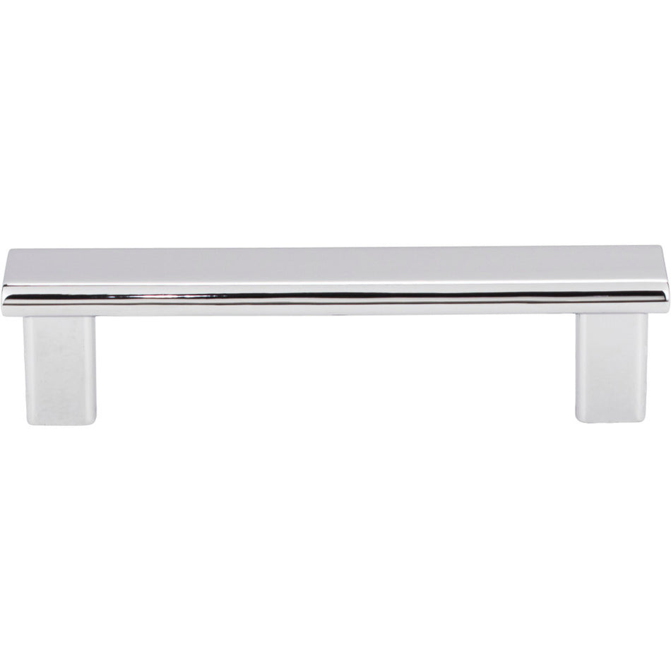 Elements 183-96PC: 96 mm cc Park Flat bar Cabinet Pull - Polished Chrome