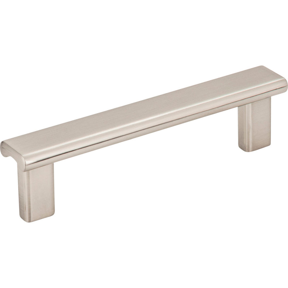 Elements 183-96SN: 96 mm cc Park Flat bar Cabinet Pull - Satin Nickel