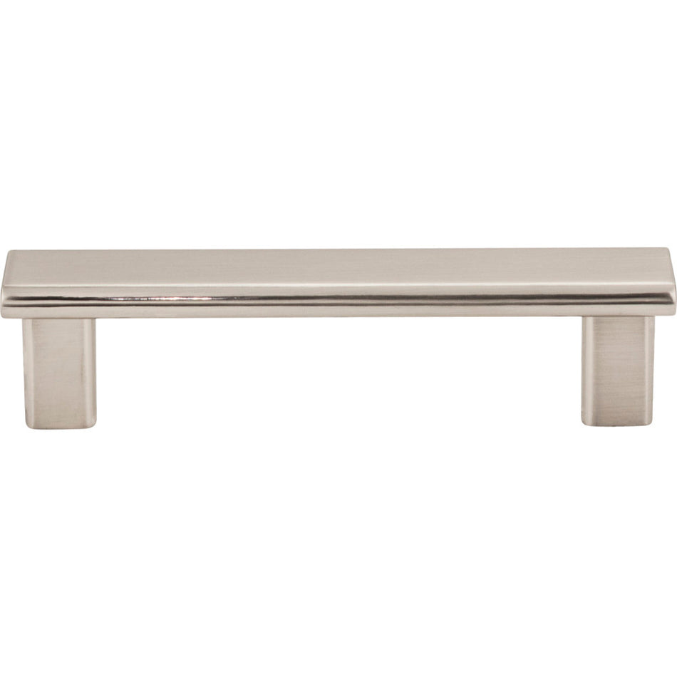 Elements 183-96SN: 96 mm cc Park Flat bar Cabinet Pull - Satin Nickel