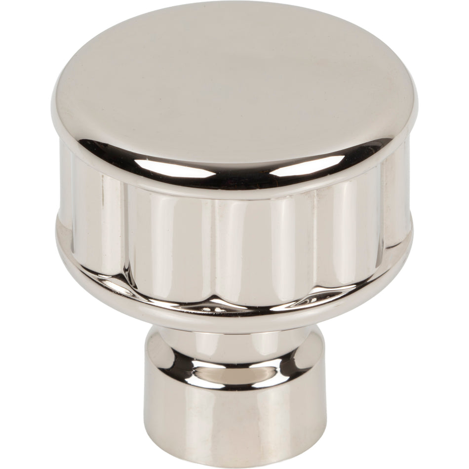 Top Knobs TK3400PN: 1-1/4"  Pemberton Cabinet Knob - Polished Nickel