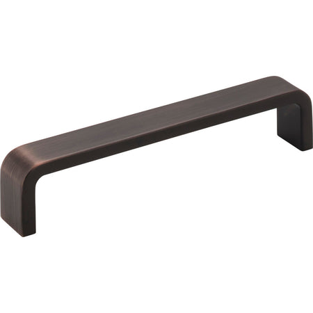 Elements 193-128DBAC: 128 mm cc Asher Flat Bar Cabinet Pull - Brushed Oil Rubbed Bronze