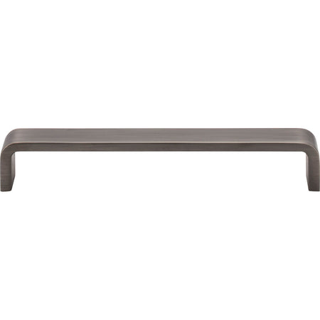 Elements 193-160BNBDL: 160 mm cc Asher Flat Bar Cabinet Pull - Brushed Pewter