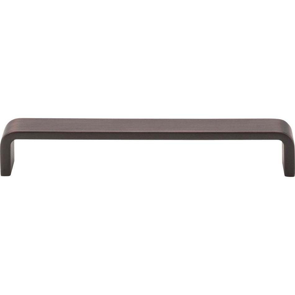 Elements 193-160DBAC: 160 mm cc Asher Flat Bar Cabinet Pull - Brushed Oil Rubbed Bronze