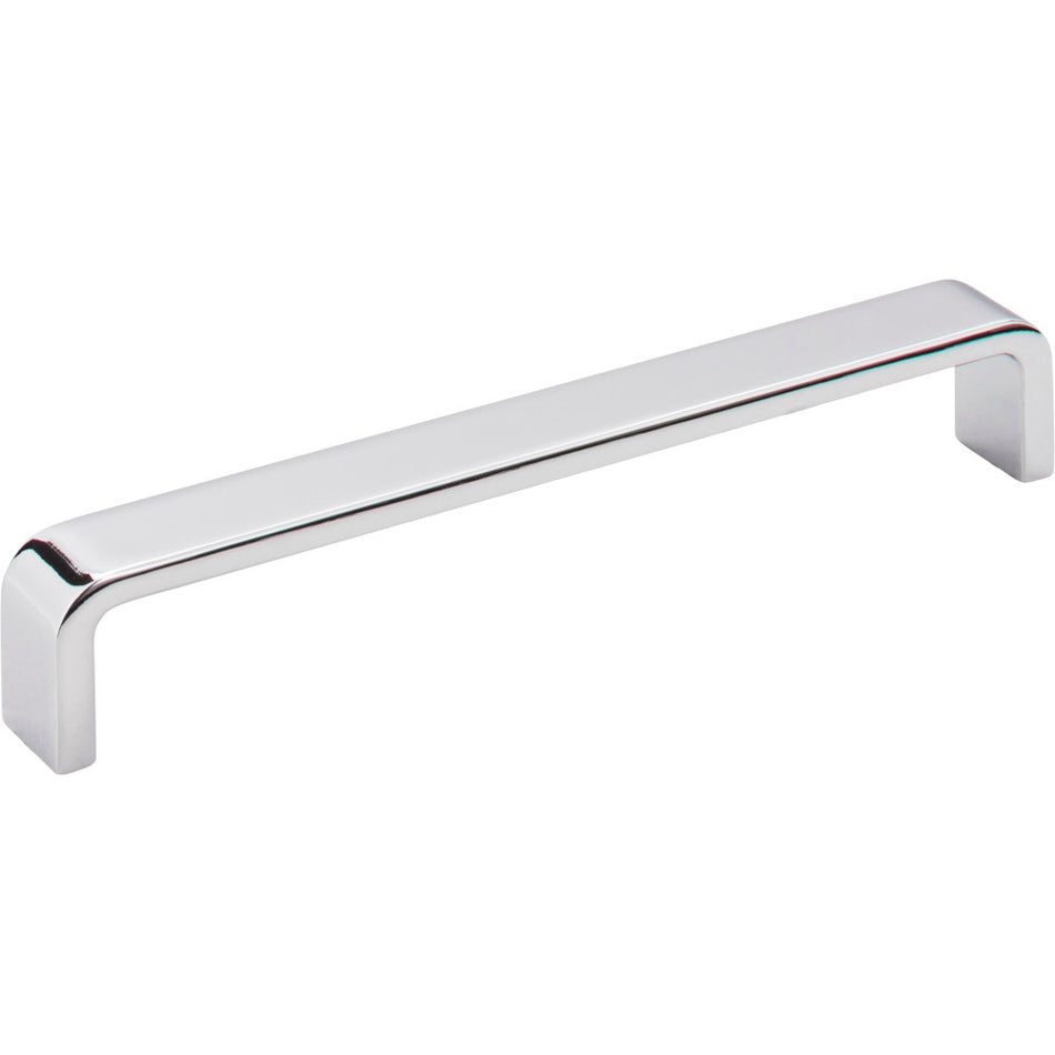 Elements 193-160PC: 160 mm cc Asher Flat Bar Cabinet Pull - Polished Chrome