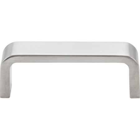 Elements 193-3BC: 3" cc Asher Flat Bar Cabinet Pull - Brushed Chrome