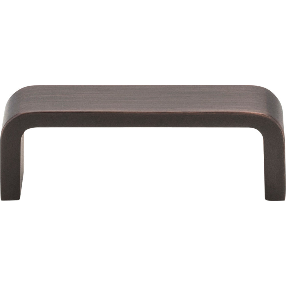 Elements 193-3DBAC: 3" cc Asher Flat Bar Cabinet Pull - Brushed Oil Rubbed Bronze