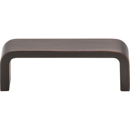 Elements 193-3DBAC: 3" cc Asher Flat Bar Cabinet Pull - Brushed Oil Rubbed Bronze