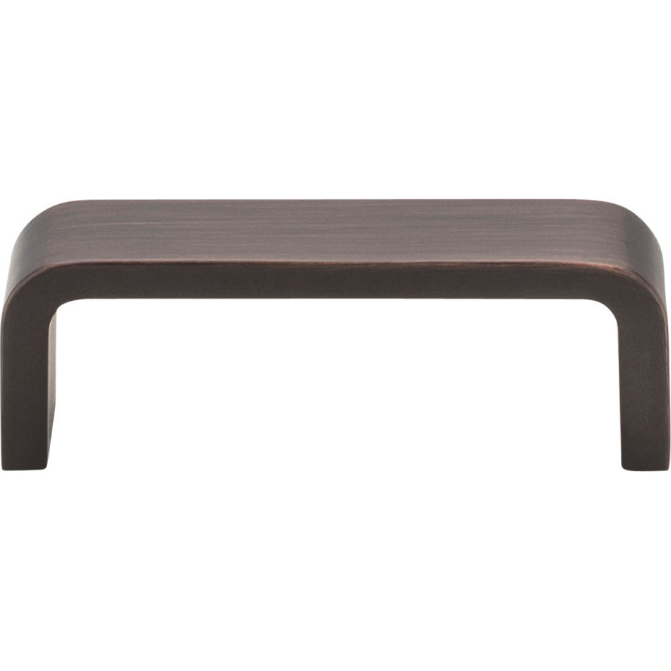 Elements 193-3DBAC: 3" cc Asher Flat Bar Cabinet Pull - Brushed Oil Rubbed Bronze