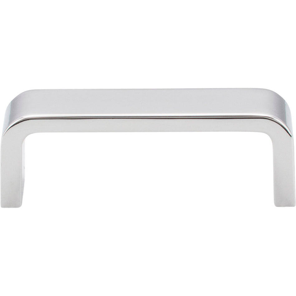 Elements 193-3PC: 3" cc Asher Flat Bar Cabinet Pull - Polished Chrome