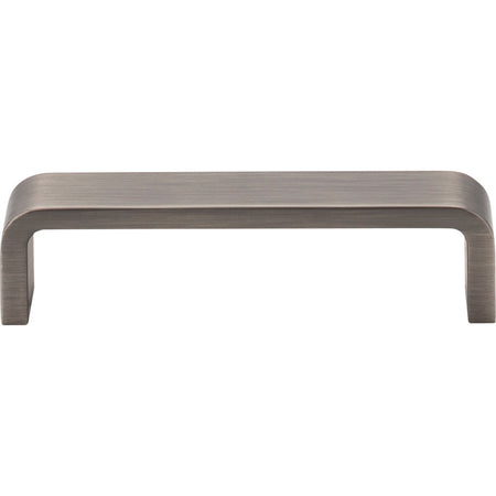 Elements 193-4BNBDL: 4" cc Asher Flat Bar Cabinet Pull - Brushed Pewter