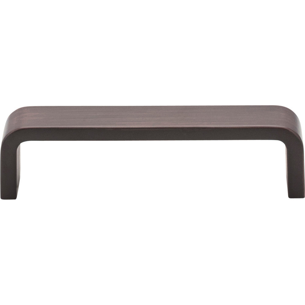 Elements 193-4DBAC: 4" cc Asher Flat Bar Cabinet Pull - Brushed Oil Rubbed Bronze