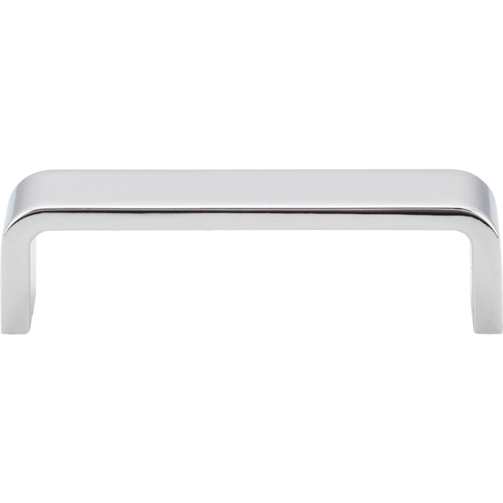 Elements 193-96PC: 96 mm cc Asher Flat Bar Cabinet Pull - Polished Chrome