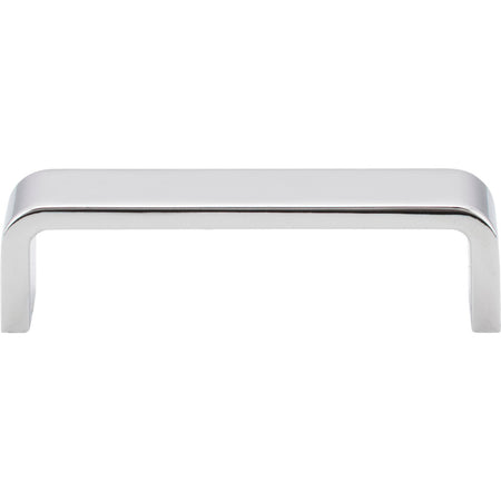 Elements 193-96PC: 96 mm cc Asher Flat Bar Cabinet Pull - Polished Chrome