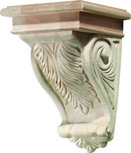 Hafele 194.69.104: Acanthus Corbel Moulding - Maple