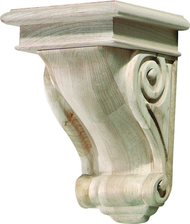 Hafele 194.69.105: Scroll Corbel Moulding - Maple