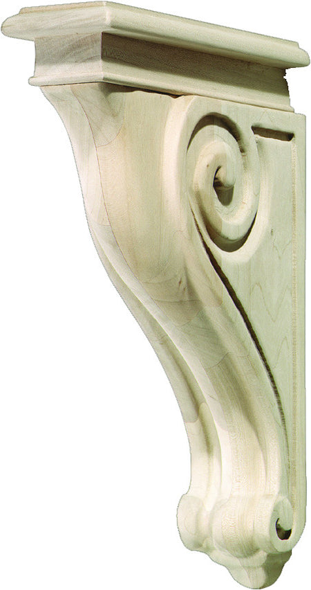 Hafele 194.69.106: Scroll Corbel Moulding - Maple