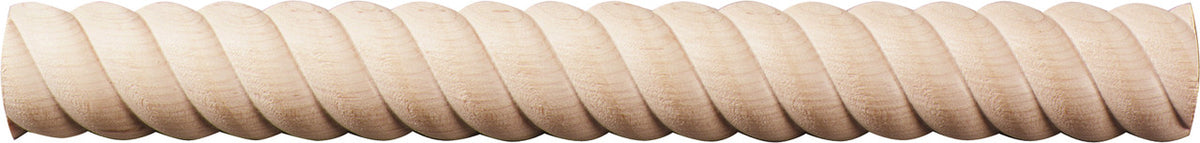 Hafele 194.76.133: Carved Rope Moulding - Maple