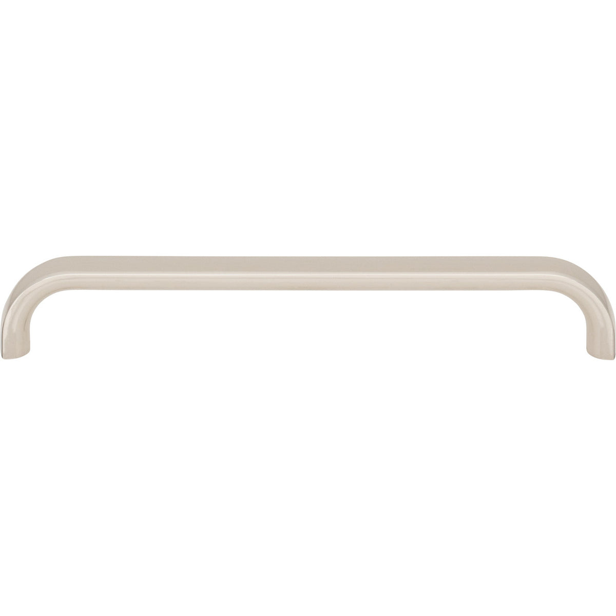 Top Knobs TK3344PN: 6-5/16" Brockwell D-Handle Cabinet Pull - Polished Nickel