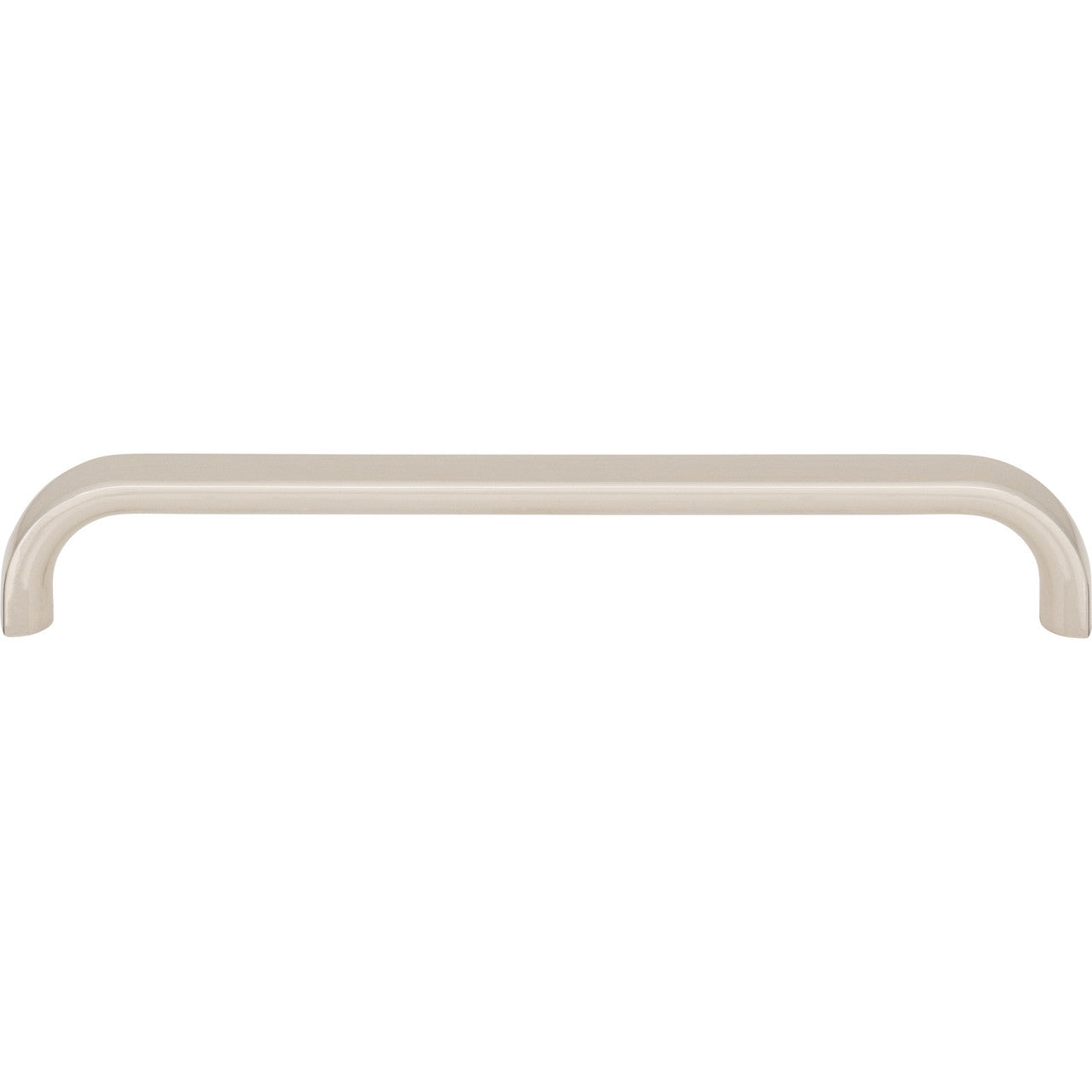 Top Knobs TK3344PN: 6-5/16" Brockwell D-Handle Cabinet Pull - Polished Nickel