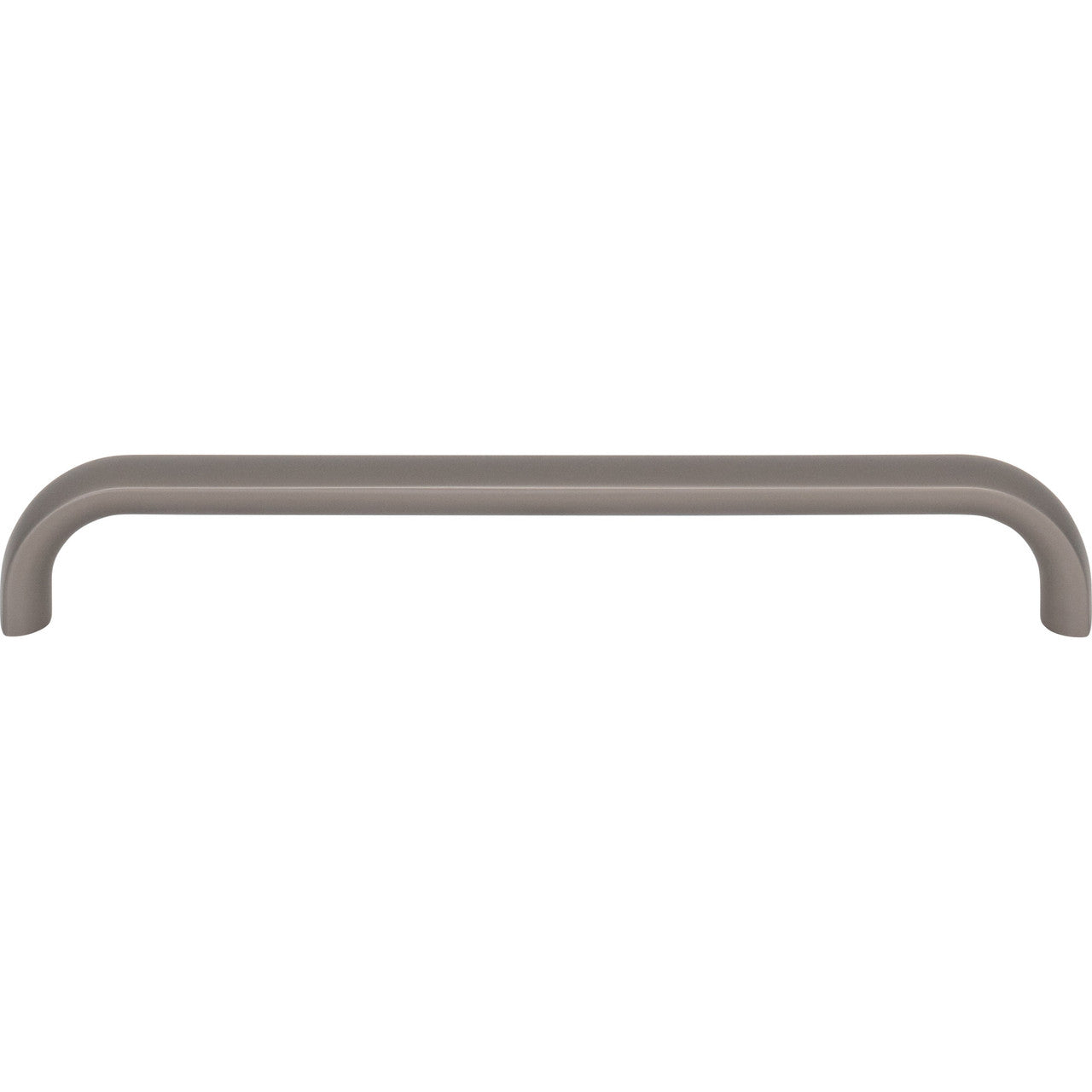 Top Knobs TK3344AG: 6-5/16" Brockwell D-Handle Cabinet Pull - Ash Gray