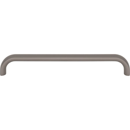 Top Knobs TK3344AG: 6-5/16" Brockwell D-Handle Cabinet Pull - Ash Gray