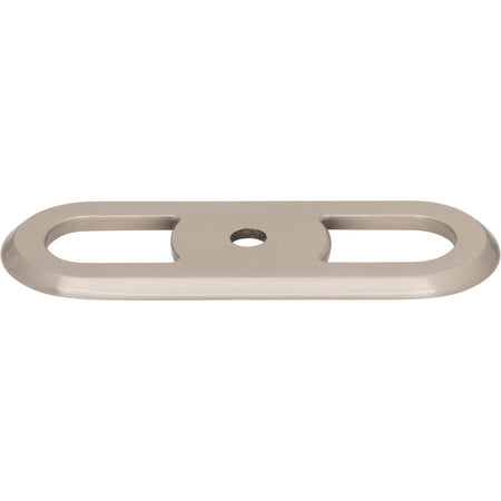 Top Knobs TK3351BSN: 2-3/4" Brockwell Round Backplate - Brushed Satin Nickel