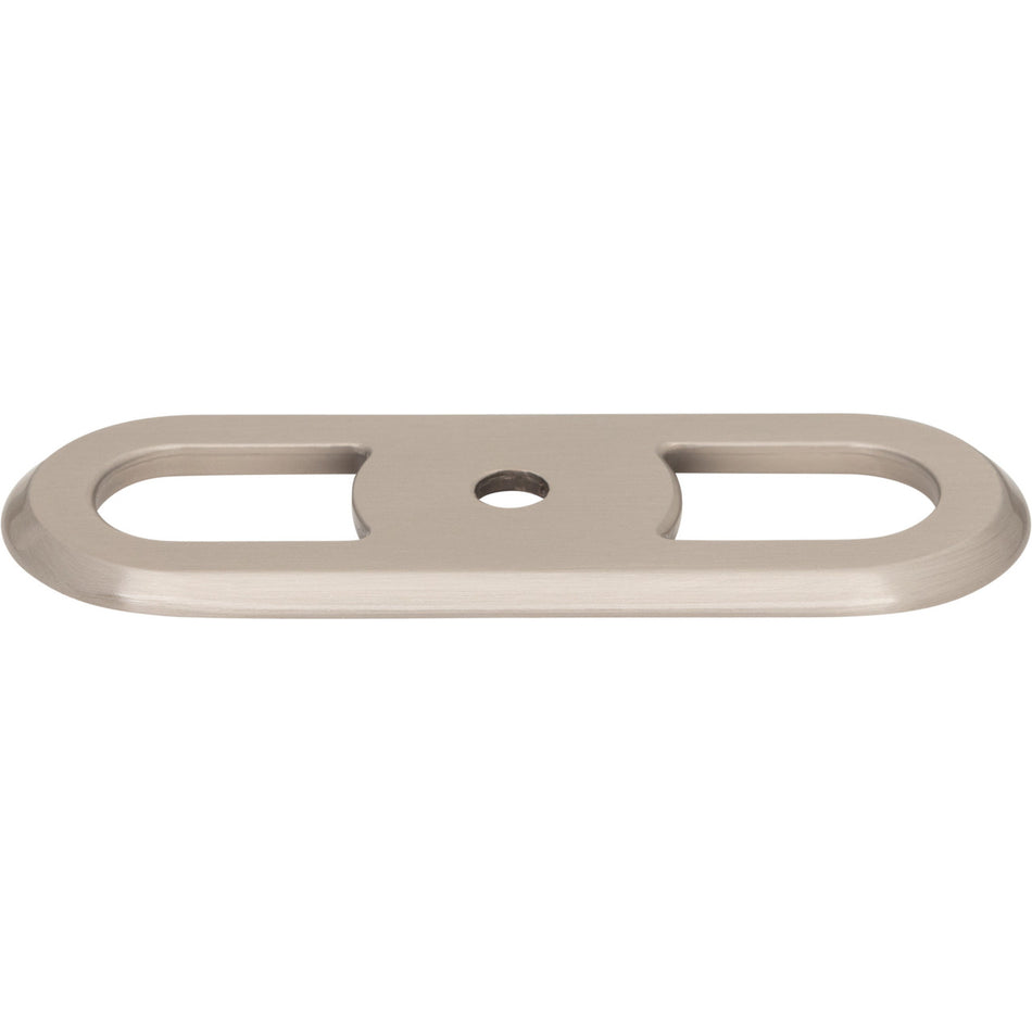Top Knobs TK3351BSN: 2-3/4" Brockwell Round Backplate - Brushed Satin Nickel