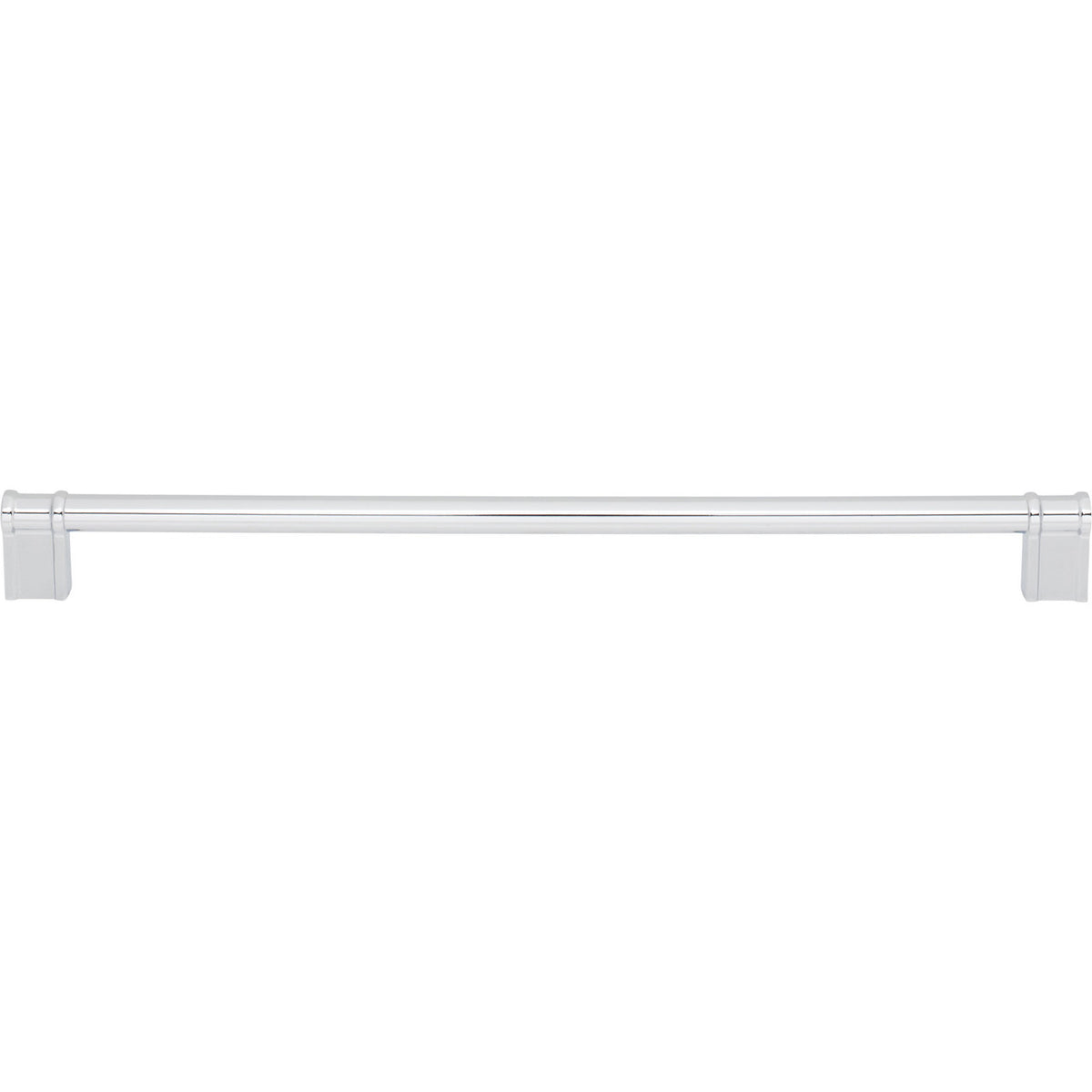 Top Knobs TK3387PC: 12" cc Newburn D-Handle Cabinet Pull - Polished Chrome