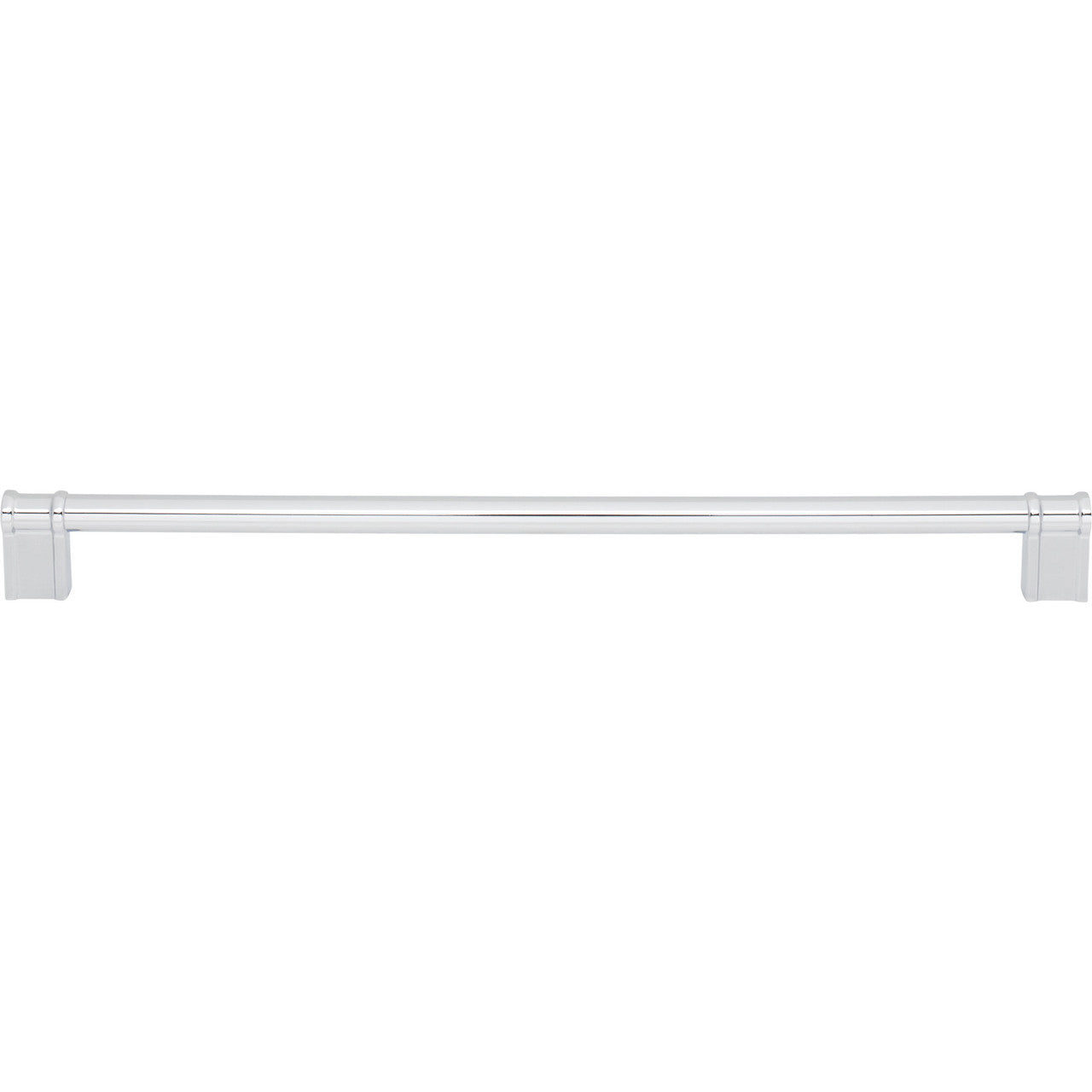 Top Knobs TK3387PC: 12" cc Newburn D-Handle Cabinet Pull - Polished Chrome