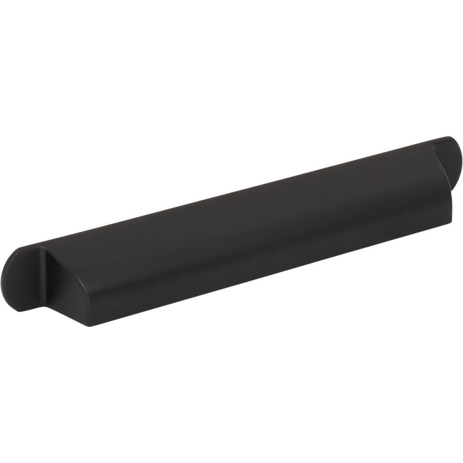 Top Knobs TK3363BLK: 6-5/16" Cressing Cup Cabinet Pull - Flat Black
