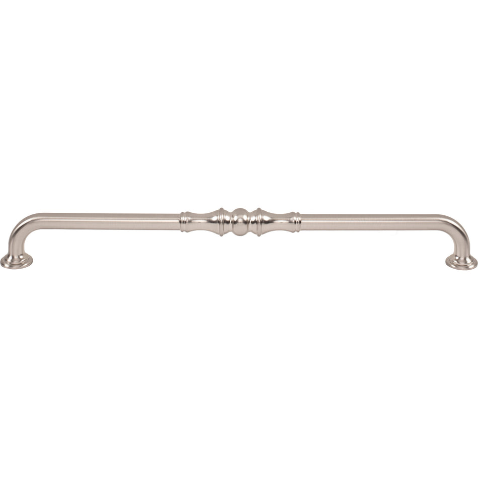 Top Knobs TK3436BSN: 12" cc Bayridge Cabinet Pull - Brushed Satin Nickel
