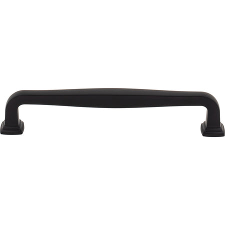 Jeffrey Alexander 782-160MB: 160mm cc Fontana Bar Cabinet Pull - Matte Black