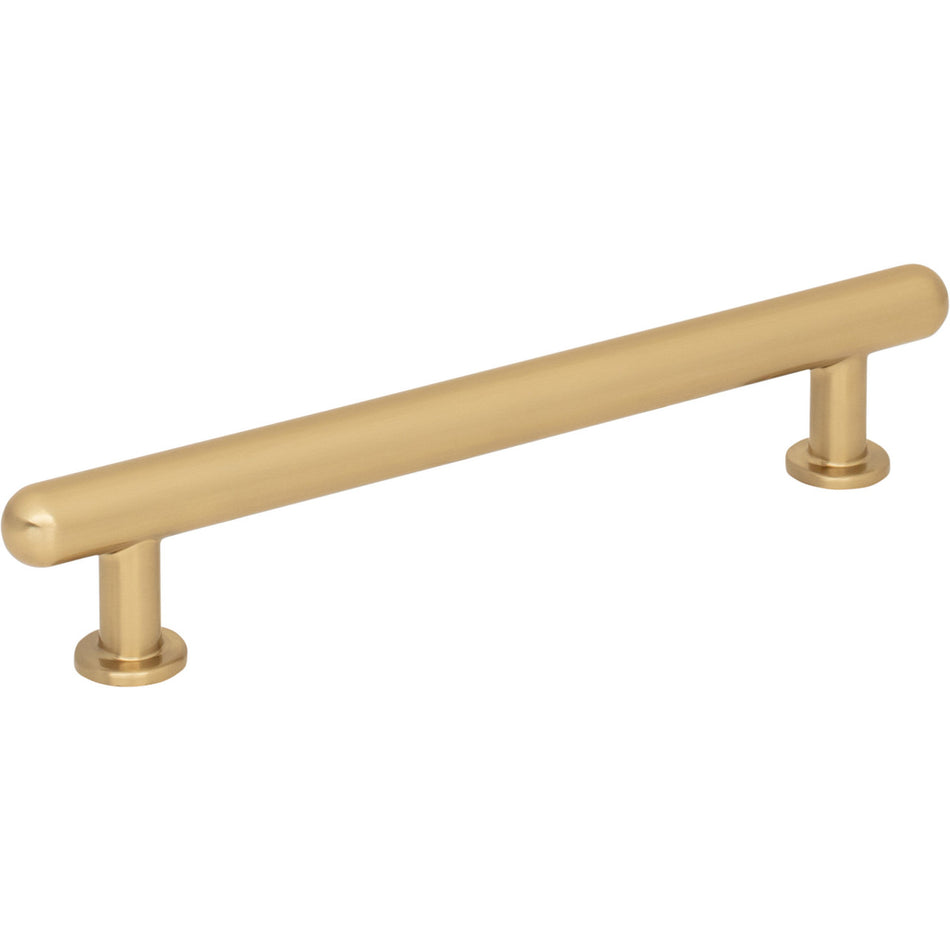 Top Knobs TK3332HB: 5-1/16" Lambert Bar Cabinet Pull - Honey Bronze