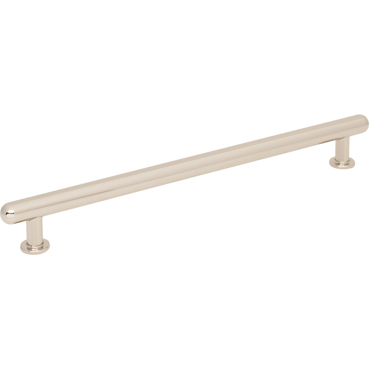 Top Knobs TK3335PN: 8-13/16" Lambert Bar Cabinet Pull - Polished Nickel