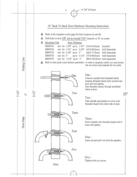 Mounting Instructions