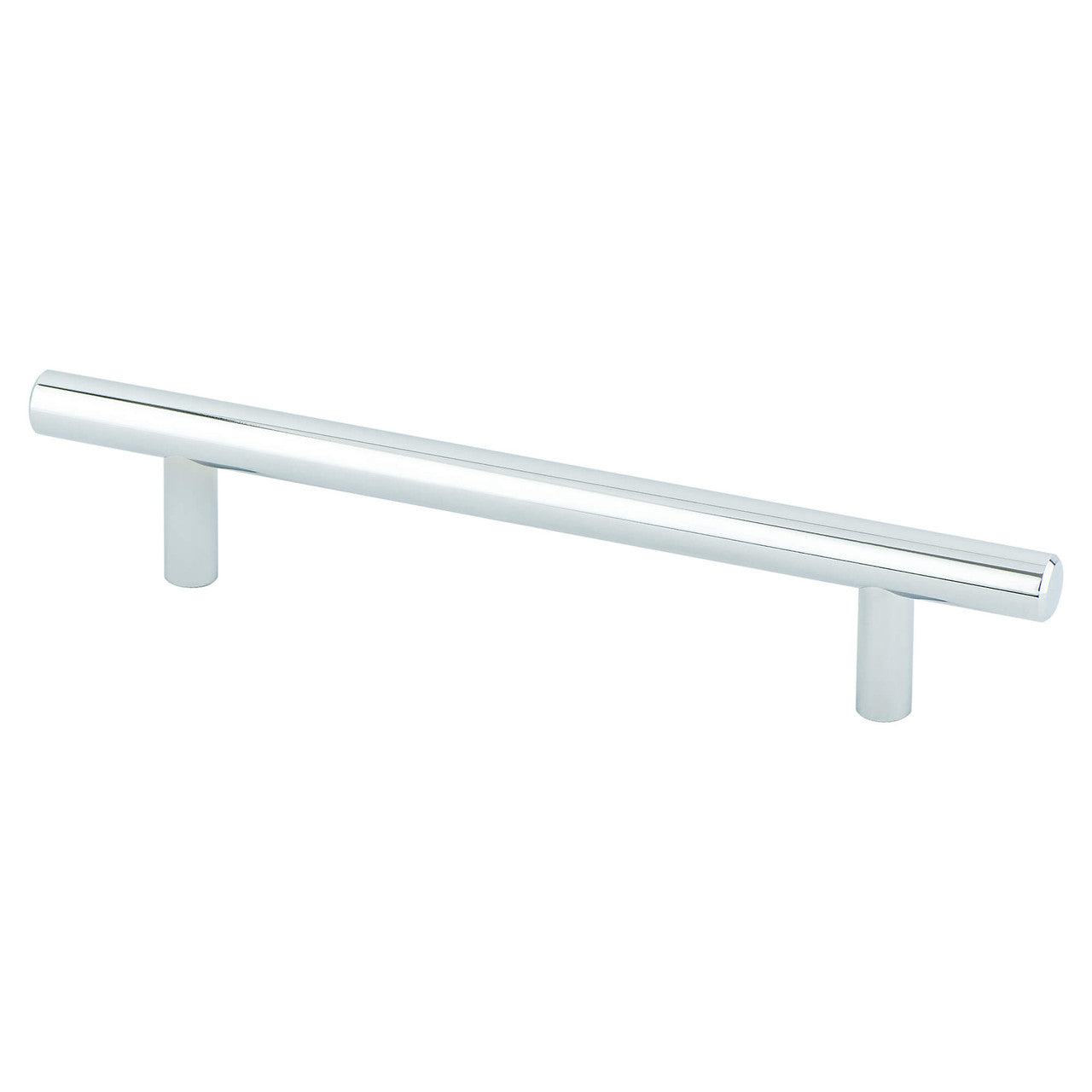 Berenson 2014-2026: 128mm cc Tempo Round Bar Cabinet Pull - Polished Chrome
