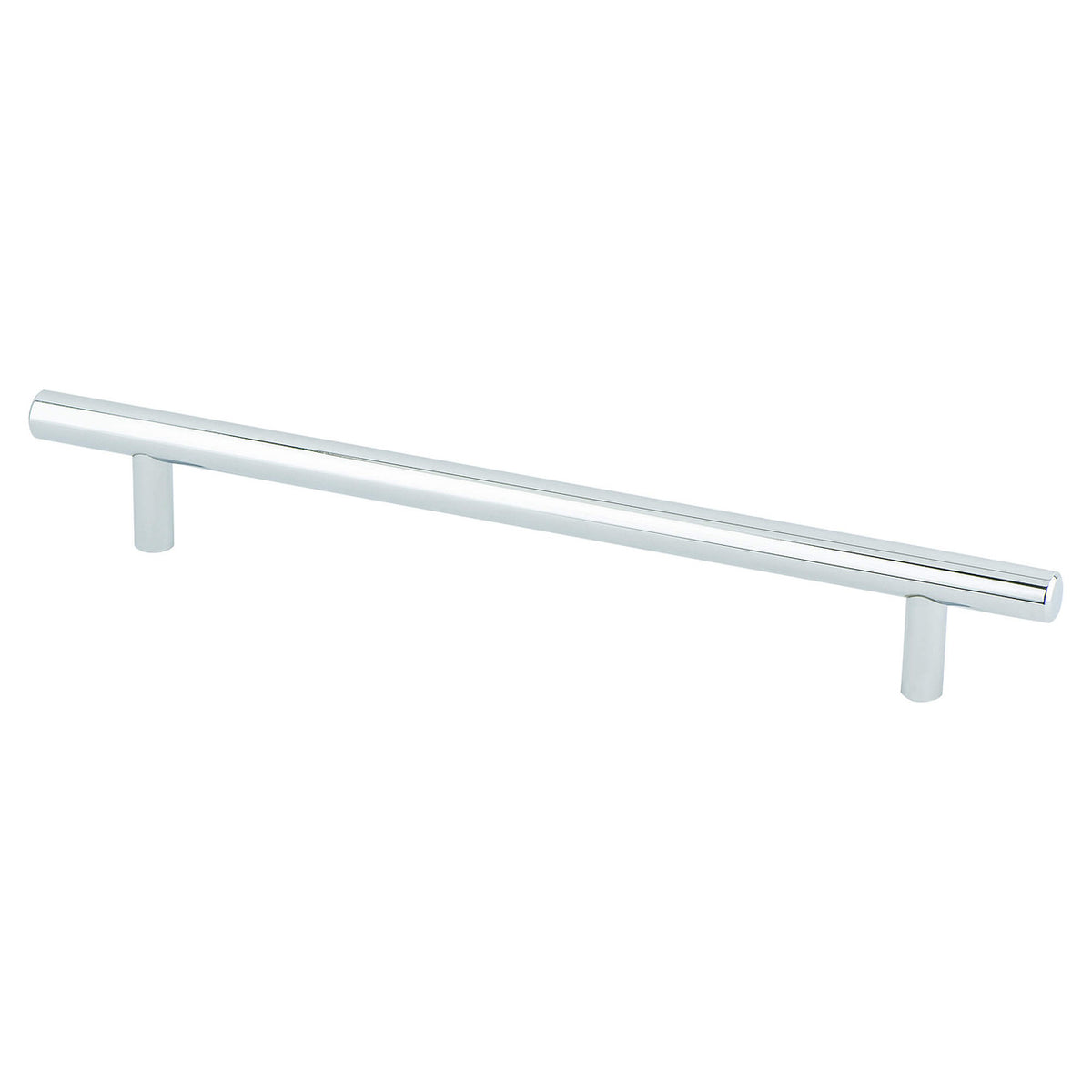 Berenson 2015-2026: 192mm cc Tempo Round Bar Cabinet Pull - Polished Chrome